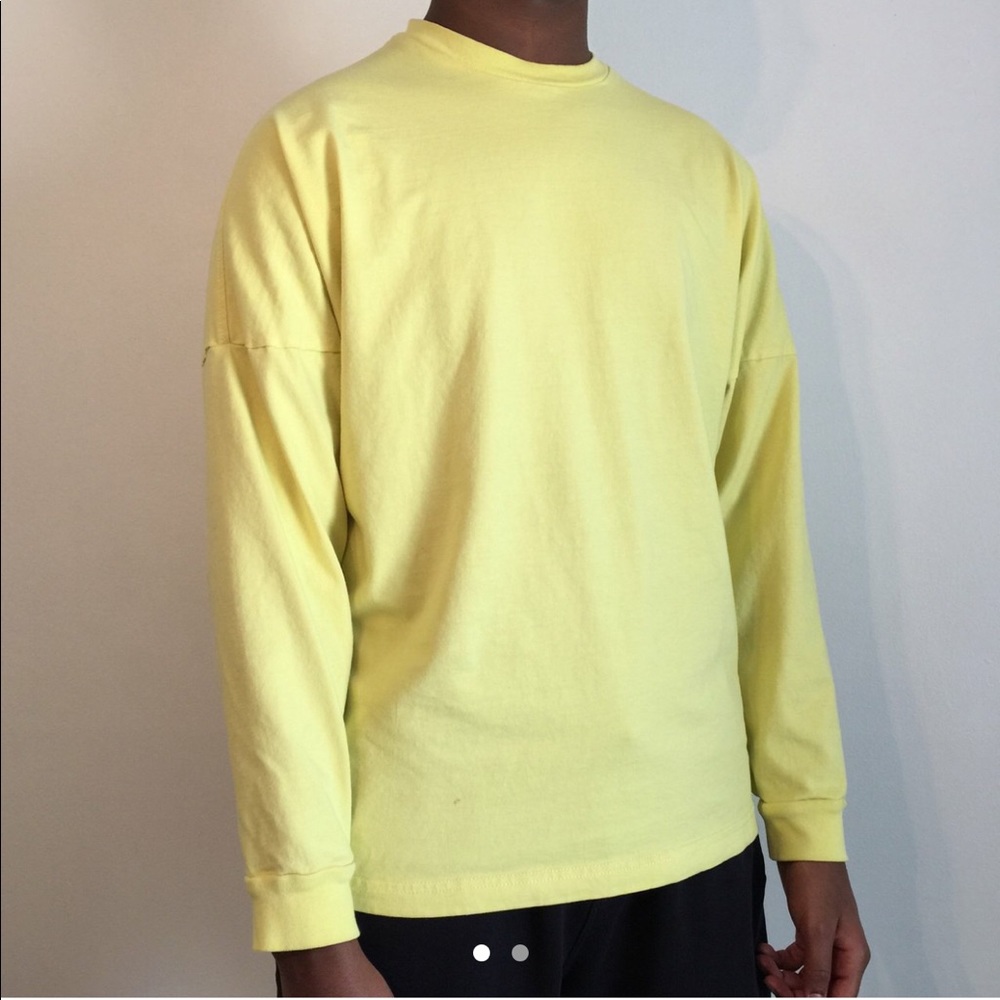 Urban Outfitters Long sleeve yellow shirt